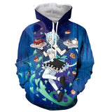 Anime Kawaii Girl Sino Hoodies